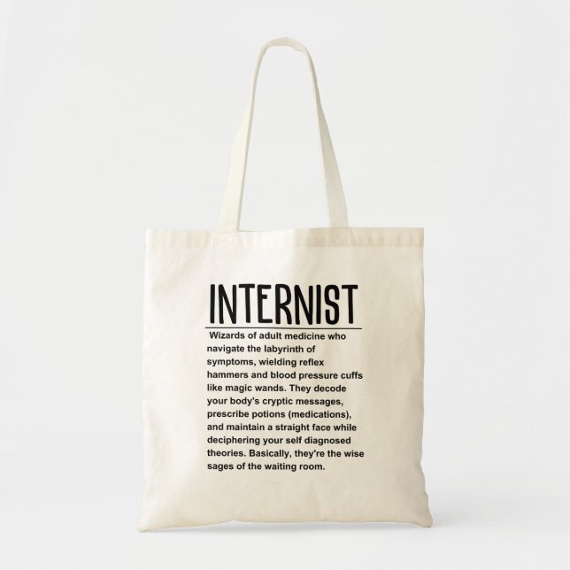 Bolsa Tote Internista (Frente)