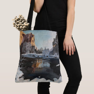 Bolsa Tote Inverno em Yosemite, por Gary Poling
