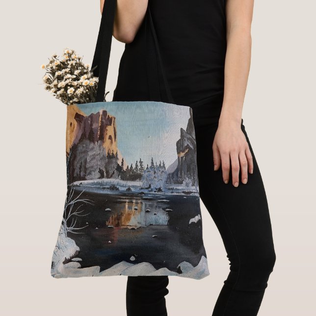 Bolsa Tote Inverno em Yosemite, por Gary Poling (Close Up)