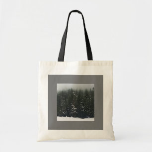 Bolsa Tote Inverno na Floresta das Montanhas, Oregon