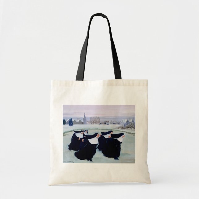 Bolsa Tote Inverno no convento (Frente)