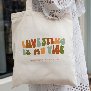 Bolsa Tote Investir no Estilo Retrô é Minha Vibração, Gerente