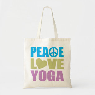 Bolsa Tote Ioga do amor da paz