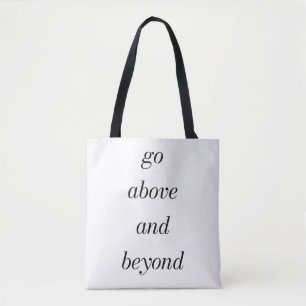 Bolsa Tote Ir Acima E Além Do Saco De Tota Do Ombro