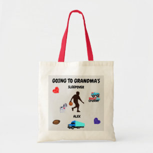 Bolsa Tote Ir aos garotos da vovó divertir Tote Bag