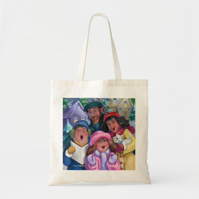 Bolsa Tote Ir para uma pintura em carol (Frente)