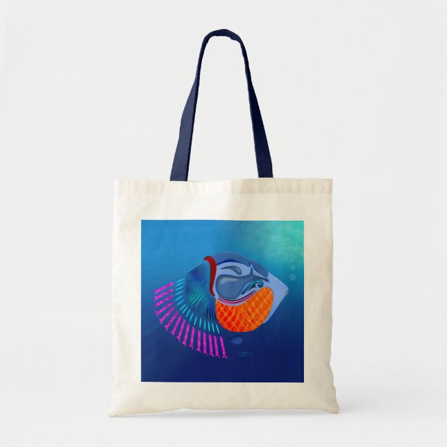 Bolsa Tote Ir Peixe (Frente)