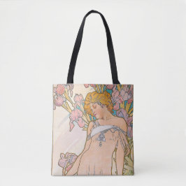 Bolsa Tote Iris (1897) apresentada por Alphonse Mucha
