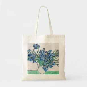 Bolsa Tote Íris Azuis por Vincent Van Gogh Arte Fino