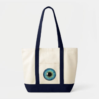 Bolsa Tote Íris Azul Impulso Legal Sacos De Tota Personalizad