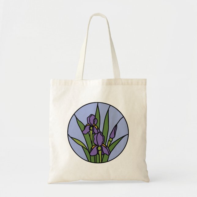 Bolsa Tote Íris de Vidro Colorido (Frente)