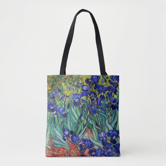 Bolsa Tote Írises de Vincent van Gogh (Frente)
