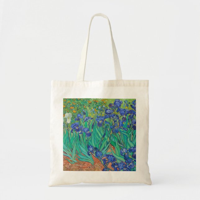 Bolsa Tote Irises Vincent van Gogh (Frente)