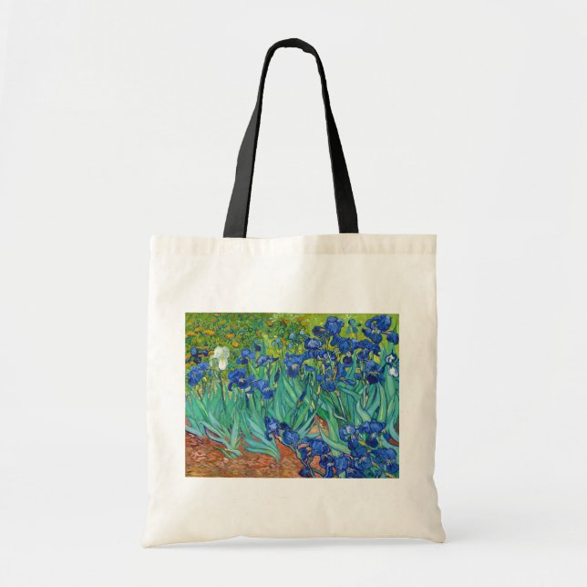 Bolsa Tote Irises, Vincent van Gogh (Frente)
