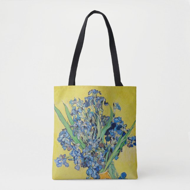 Bolsa Tote Irises Vincent van Gogh (Frente)