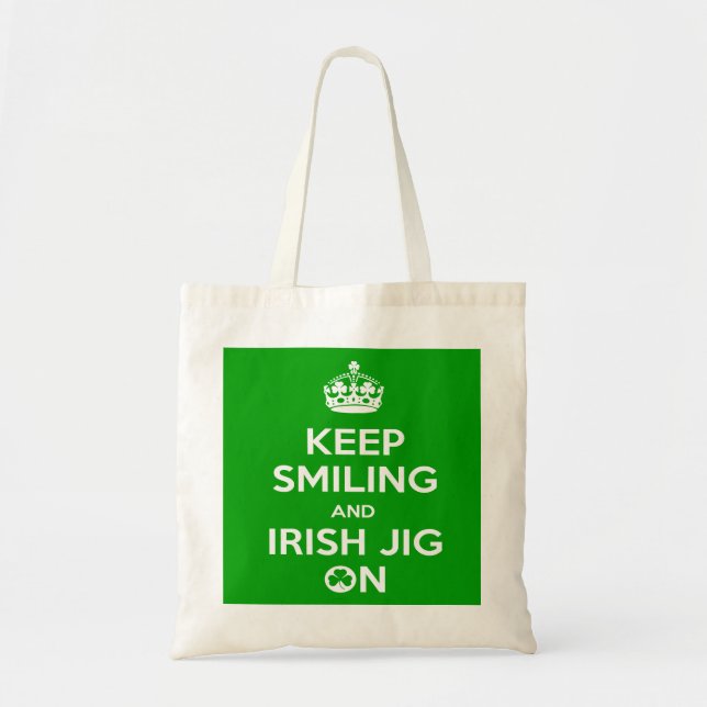 Bolsa Tote Irish Dancing Shopping Bag (Frente)