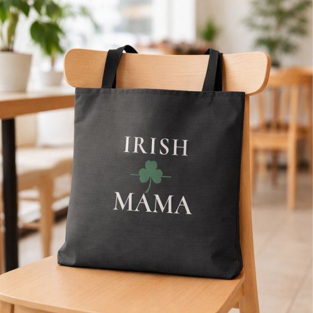 Bolsa Tote Irish Mama Shamrock  (Criador carregado)
