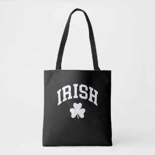 Bolsa Tote Irish Shamrock Dia de São Patrício Ireland Prid Ir