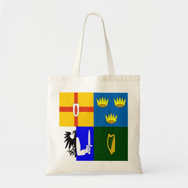 Bolsa Tote Irlanda Quatro províncias (Frente)