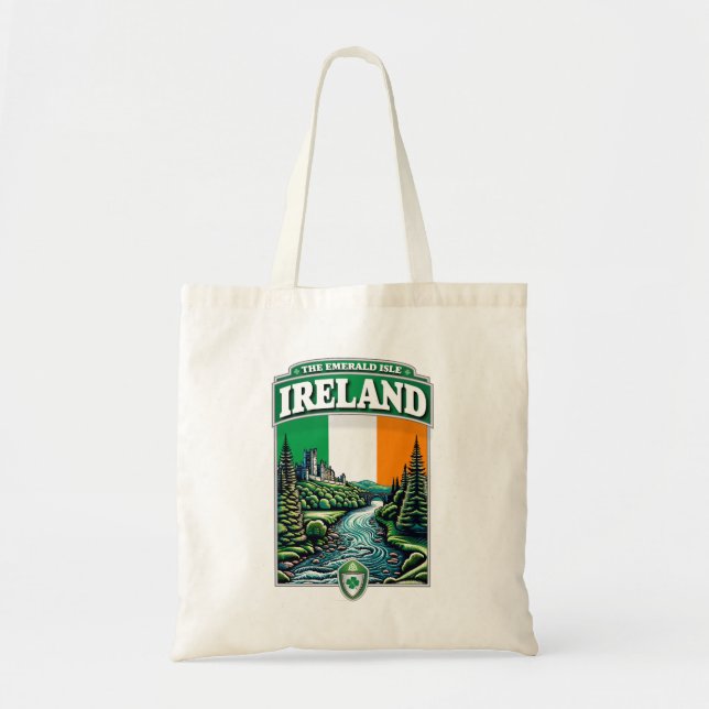 Bolsa Tote Irlanda - The Emerald Isle (Frente)