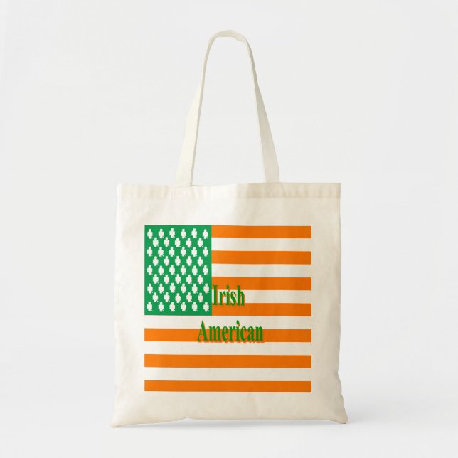 Bolsa Tote Irlandês Americano (Frente)