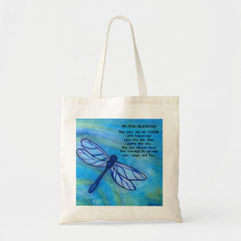 Bolsa Tote Irlandês Bênção Brave Blue Dragonfly Inspiron