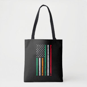 Bolsa Tote Irlandês Italiano American Flag Irlanda Itália RUA