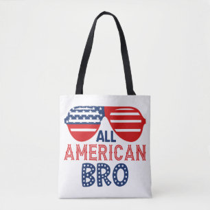 Bolsa Tote Irmão totalmente americano