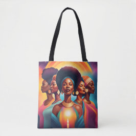 Bolsa Tote Irmãs do Sol: Poder, Unidade e Luz