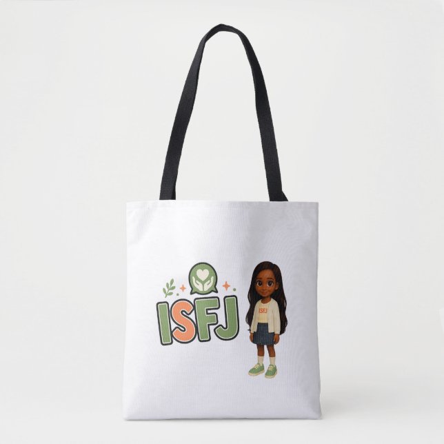Bolsa Tote ISFJ — A Guardiã da Harmonia (Frente)