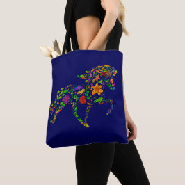 Bolsa Tote Isi Blume farbig