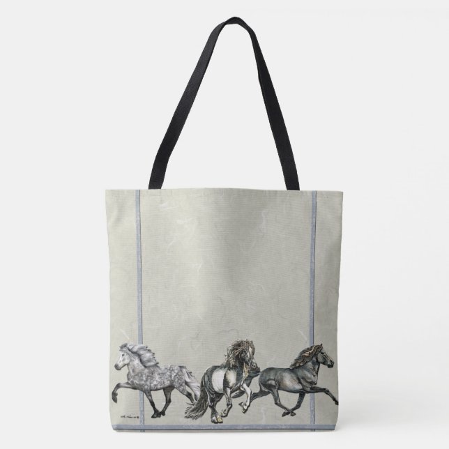 Bolsa Tote Islandeses em Gait (Frente)