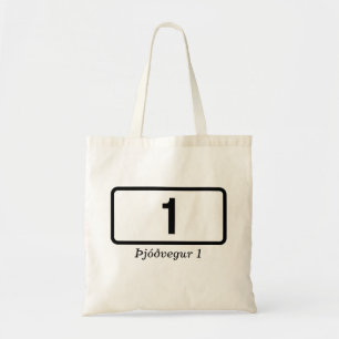 Bolsa Tote Islândia Rota 1 Þjóðvegur 1 (Ring Road)