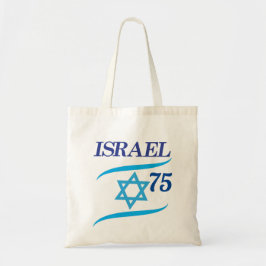 Bolsa Tote Israel 75 Aniversário, Dia da Independência - Mode