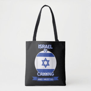 Bolsa Tote Israel está a chamar e eu tenho de ir