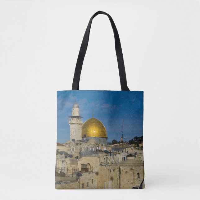 Bolsa Tote Israel, Jerusalém, Cúpula da Rocha (Frente)