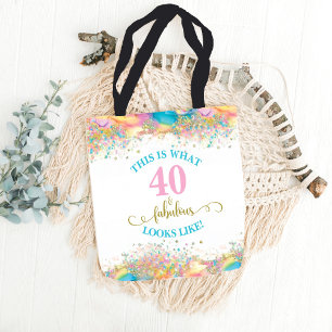 Bolsa Tote Isto é o que 40 e Fabuloso parecem