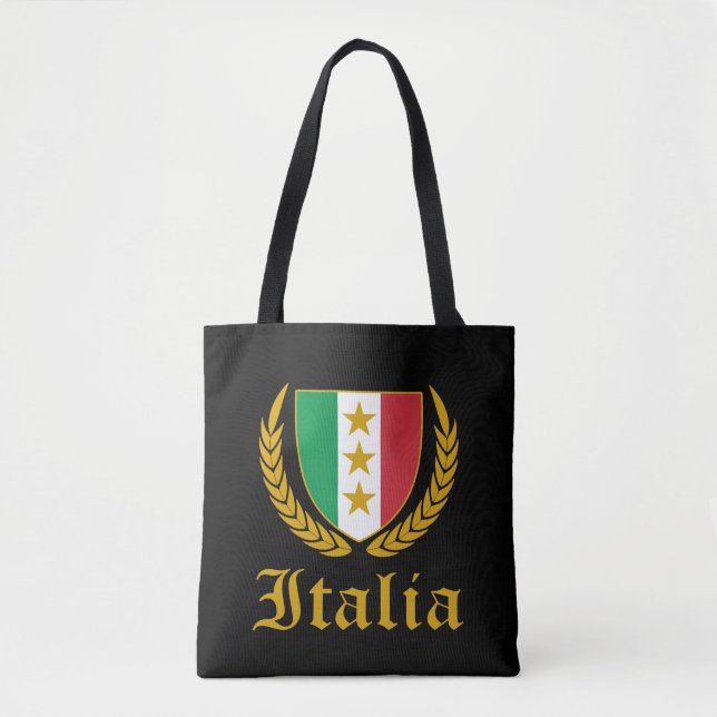 Bolsa Tote Italia Crest (Frente)