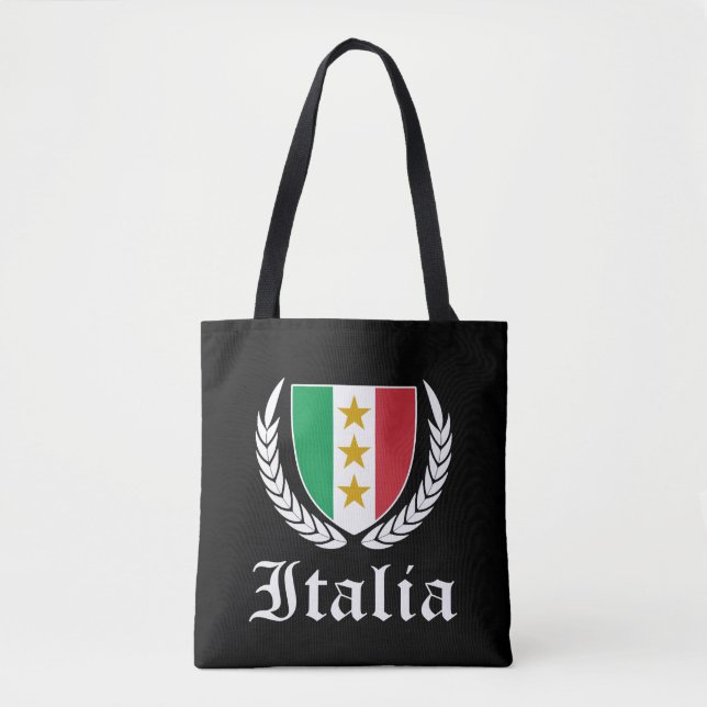 Bolsa Tote Italia Crest (Frente)
