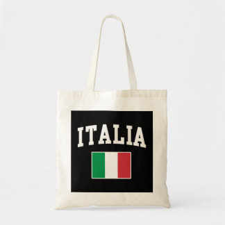 Bolsa Tote Italia Flag Itália Italiano Family Men Wome