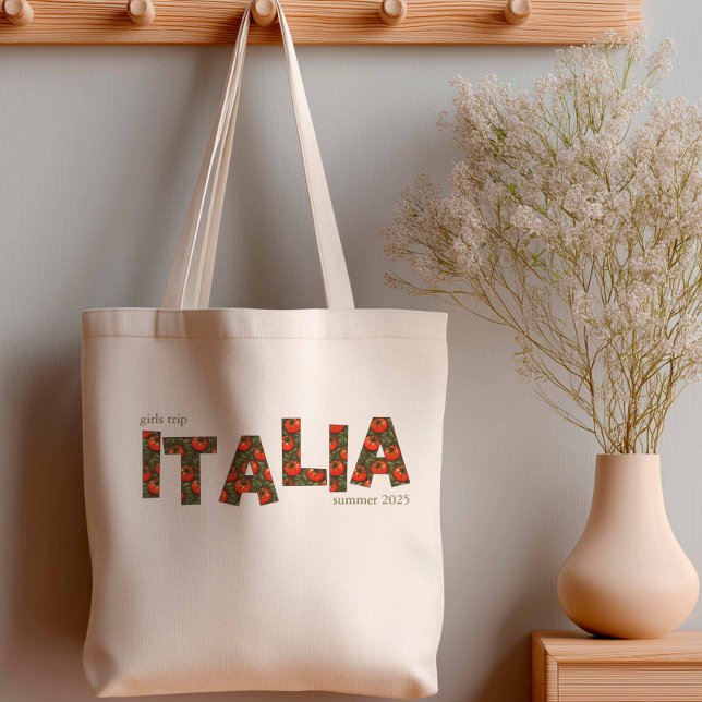 Bolsa Tote Italia Tomato Summer Girls Trip (Girls Trip Tote Bag)
