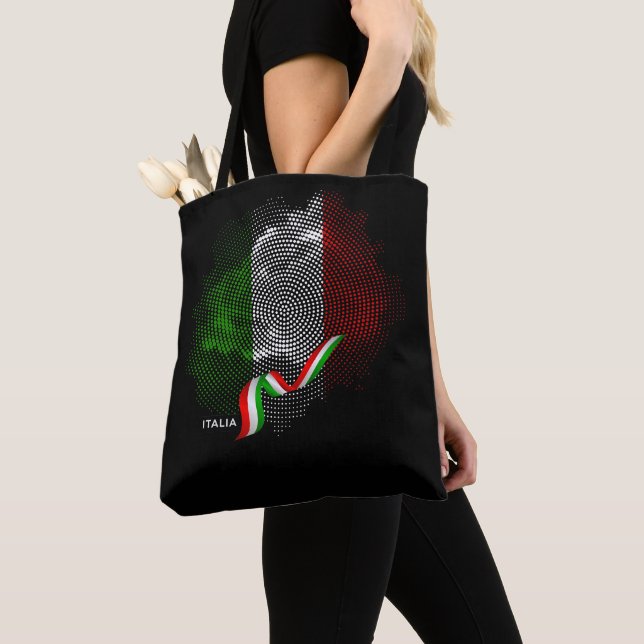 Bolsa Tote Italian flag (Close Up)