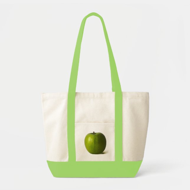 Bolsa Tote Itcnm da maçã verde (Frente)