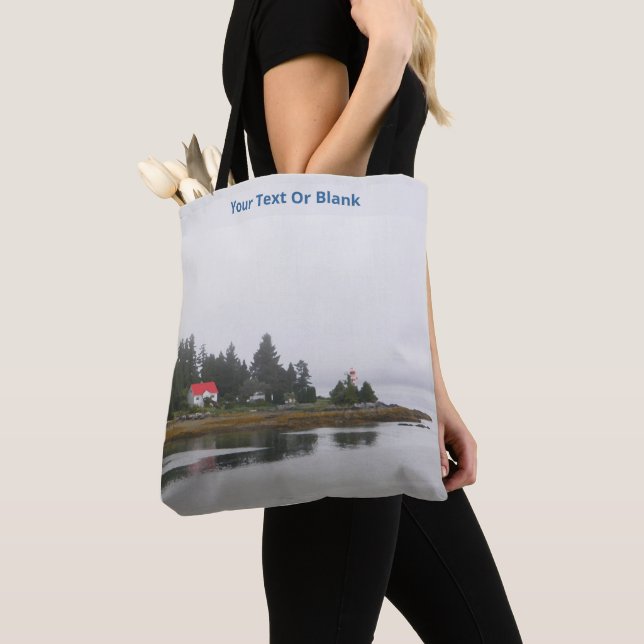 Bolsa Tote Ivory Island Lightstation (Close Up)