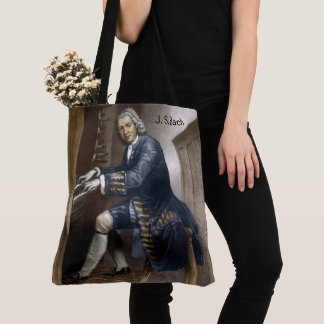Bolsa Tote J.S. Bach no Órgão de Tubos - Livro de Música do O