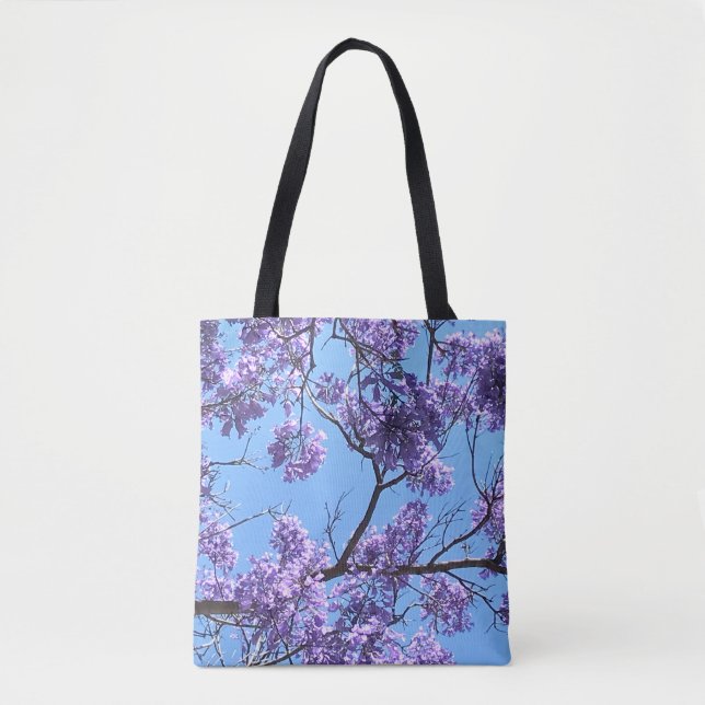 Bolsa Tote Jacaranda Blossoms (Frente)