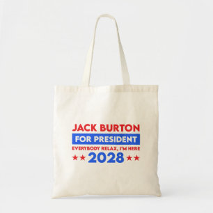 Bolsa Tote Jack Burton Para Presidente 2028