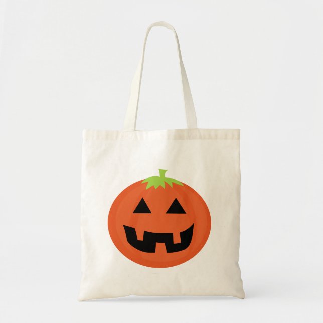 Bolsa Tote Jack o' Lantern Halloween Bag (Frente)