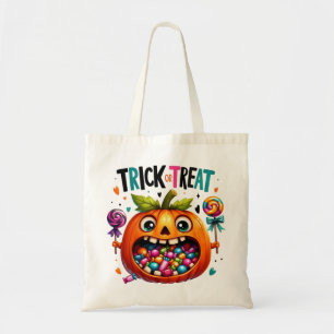 Bolsa Tote Jack-o-Lanterna Trick ou Treine Bag