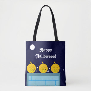 Bolsa Tote Jack-o-Lanternas Whimsical: